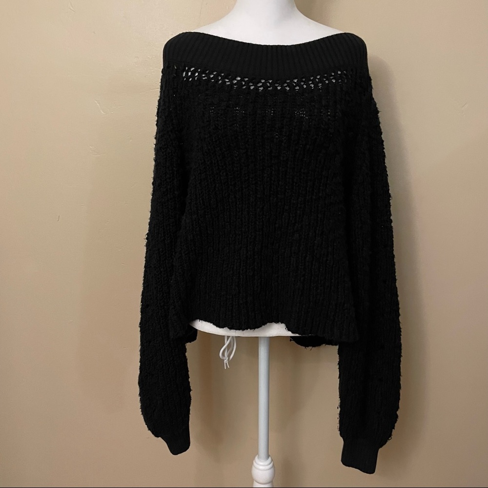 Free People Oversized Sweater, Size Large